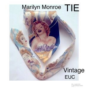 ⭐️ RETRO 🌟 Marilyn Monroe TIE Multicolor